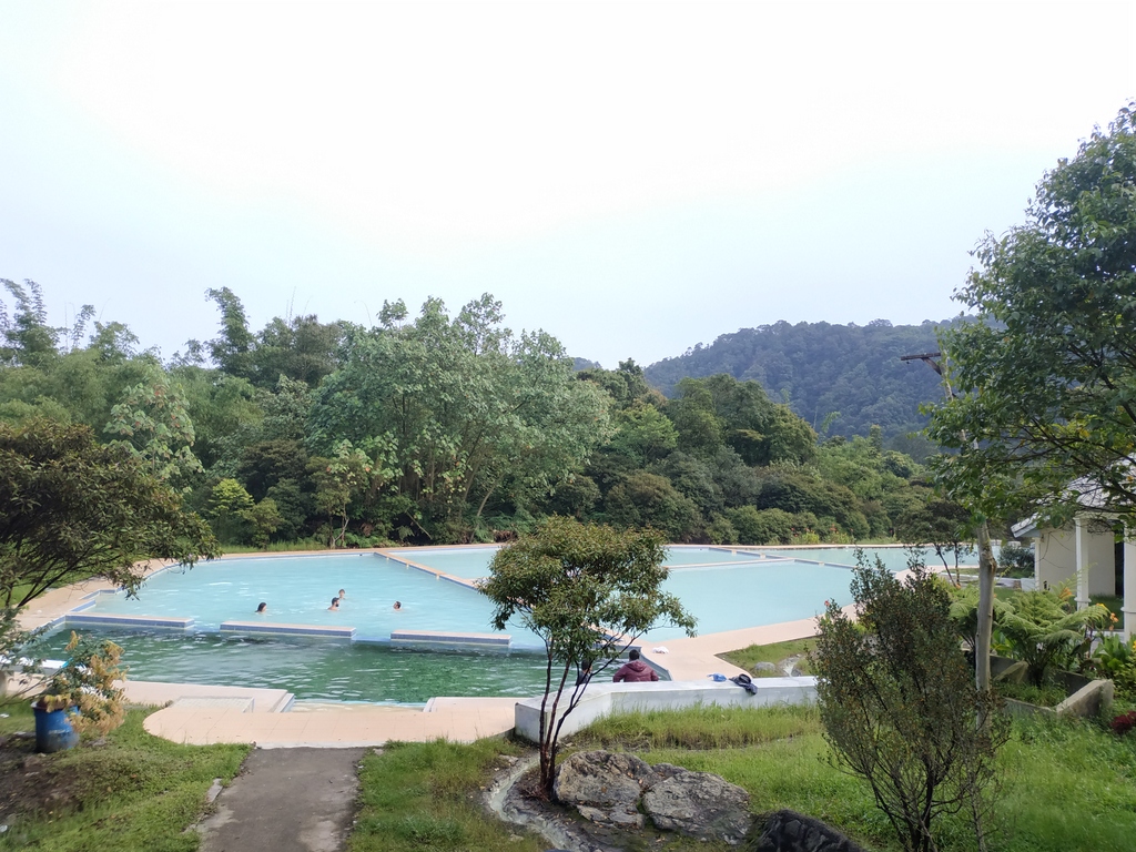 natural soda water and hot spring